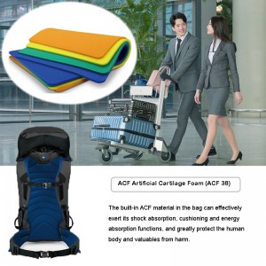 Komfort PU-polstermaterialer Rejsbagage Indsæt slagbeskyttelsespude （ACF）